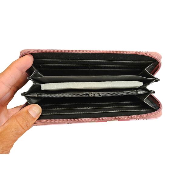 Demon Slayer Wallet Nezuko Kamado Design Cute Pink Anime Purse Perfect Gift Idea - Picture 3 of 3